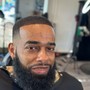 Hairline Service w/Haircut and Beard