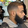 Bigen Beard with shape up/ wash / razor line