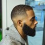 Hairline Service w/Haircut and Beard