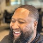 Hairline Service w/Haircut and Beard