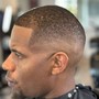 Haircut w/razor Line