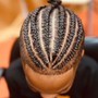 Fulani corn rows braids