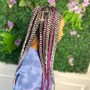 Medium Knotless Braids