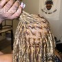 Instant locs (Mid-back)