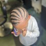 Kid's Basic braids no weave