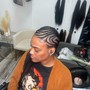 Braid down for wig/sew in install