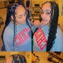 knotless braids MEDIUM