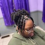 Smedium Knotless Braids