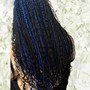 Medium Knotless Braids