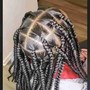 Large knotless Braids