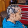 2 Feed In Braids