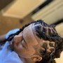 Men Straight Back Cornrows