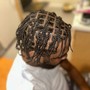 Kid's loc retwist