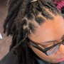 Two Strand Twist on Natural Hair (natural parts)