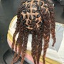 Shoulder Length Loc Retwist