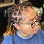 Kinky Twist with hair added