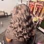 Wash and blow out extensions