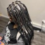 small “alicia keys” braids