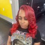 Full Bonded Pin curls and waves with Closure