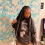 Smedium box braids