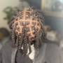 Short Marley 2 strand twist on Locs