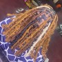 Bohemian Locs with human hair