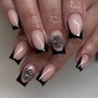 Hard gel manicure