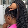 Goddess Braids small midback