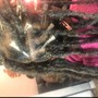 Loc Detox, Hot Oil Treatment and Scalp Massage