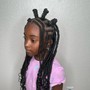 Small knotless Braids