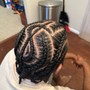 Small knotless Braids