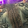 Cornrows (2-8) braids w natural hair