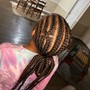 2 feed in braids