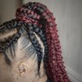 Kid's Large Knotless Braids