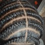 Medium Knotless Braids