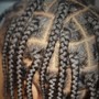 Kid's Large Knotless Braids