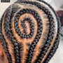 Kid's scalp Braids