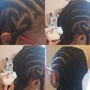 Small Knotless Braids