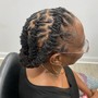 Medium Knotless Braids