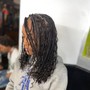 Freestyle braids with hair included