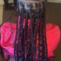 Half up/Half down Quick Weave