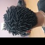 Natural hair: Finger Coils