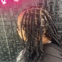 Soft locs past behind