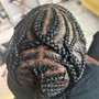 Wash and braid down