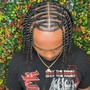 Natural hair two strand twist