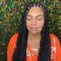 Kid's medium knotless braids (age 4-10)