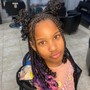 Kid's Knotless Braids (Large)