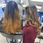 Ombré color and style