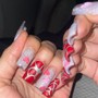 Freestyle Full Set of Acrylic Nails