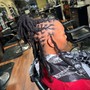 INSTA LOCS  w/extensions